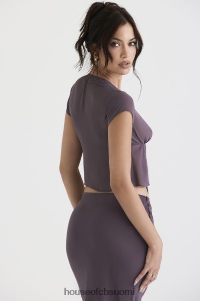 House of CB maia tumman mauve solmittava toppi Z000Z708 vaatetus