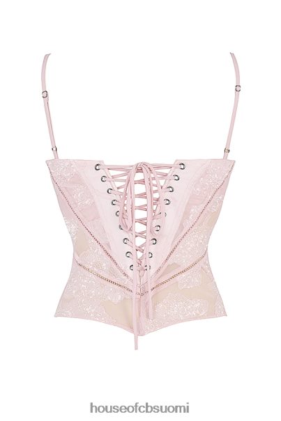 House of CB Lisette vaaleanpunainen kukkainen pitsinen camisole Z000Z704 vaatetus