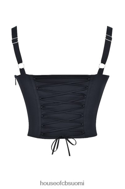House of CB analia musta bustier korsetti Z000Z27 vaatetus