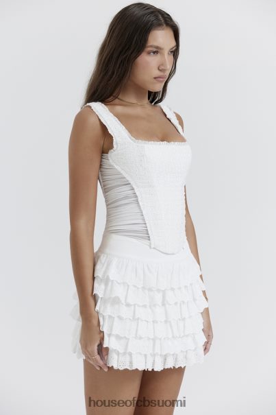 House of CB catalina valkoinen broderie anglais korsetti Z000Z21 vaatetus