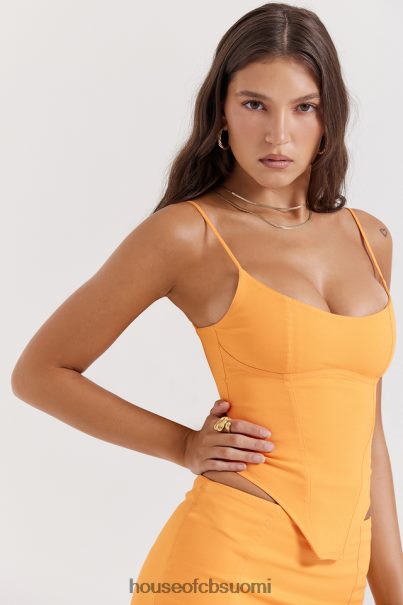 House of CB flavia tangerine veistoskorsetti Z000Z18 vaatetus