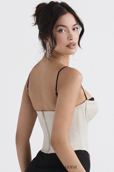House of CB luette beige satiininen kaarikorsetti Z000Z30 vaatetus
