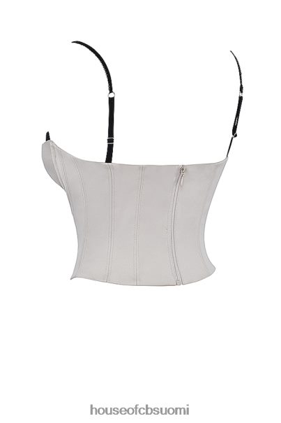 House of CB luette beige satiininen kaarikorsetti Z000Z30 vaatetus