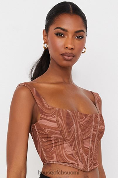 House of CB ninetta swirl print verkkokorsetti Z000Z86 vaatetus
