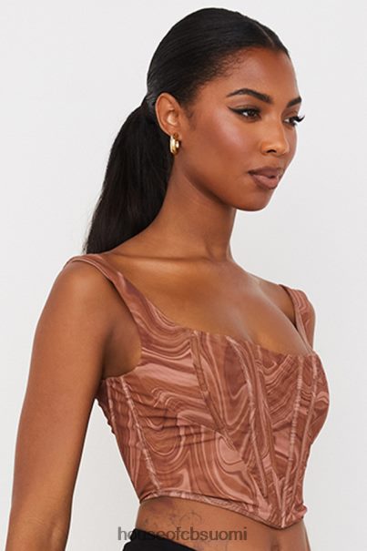 House of CB ninetta swirl print verkkokorsetti Z000Z86 vaatetus