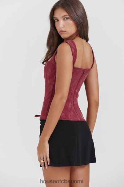 House of CB parisa merlot kukkakorsetti Z000Z7 vaatetus
