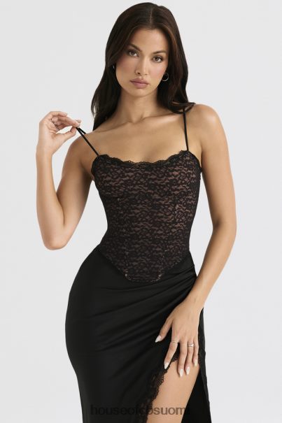 House of CB romina musta pitsikorsetti Z000Z39 vaatetus