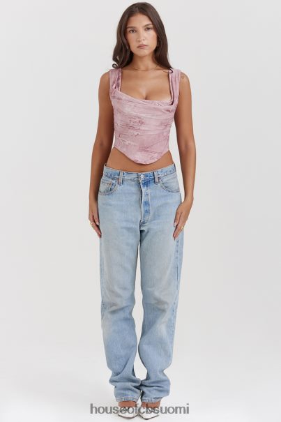 House of CB una pink print korsetti Z000Z12 vaatetus
