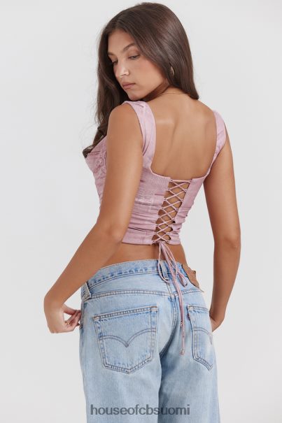 House of CB una pink print korsetti Z000Z12 vaatetus