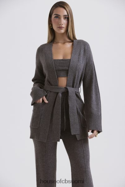 House of CB Alaia charcoal kashmir sekoitus vyötakki Z000Z652 vaatetus