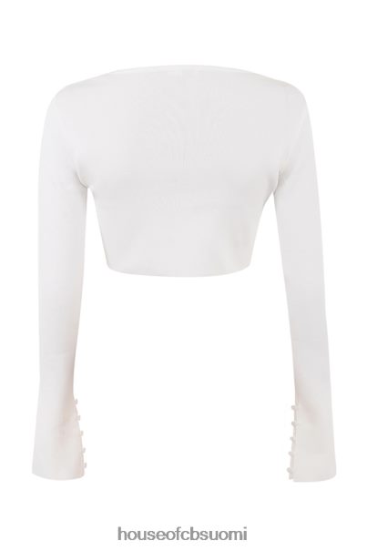 House of CB eloise ivory lyhennetty neuletakki Z000Z712 vaatetus