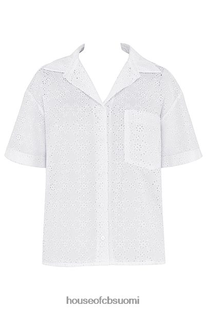 House of CB carrie valkoinen broderie anglise paita Z000Z715 vaatetus