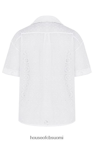 House of CB carrie valkoinen broderie anglise paita Z000Z715 vaatetus