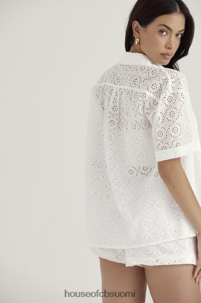 House of CB carrie valkoinen broderie anglise paita Z000Z715 vaatetus
