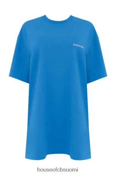 House of CB quinn sininen ylisuuri puuvillajersey-t-paita Z000Z788 vaatetus