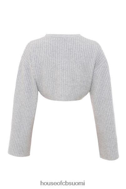 House of CB shana grey oversized crop ribbipusero Z000Z771 vaatetus