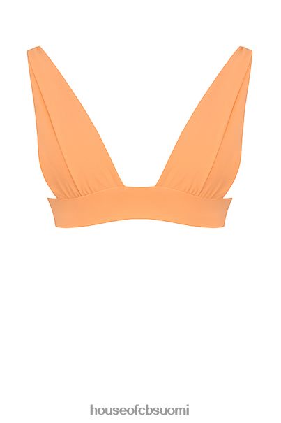 House of CB seychellien vaalean oranssi solmittava bikinipaita Z000Z1166 vaatetus