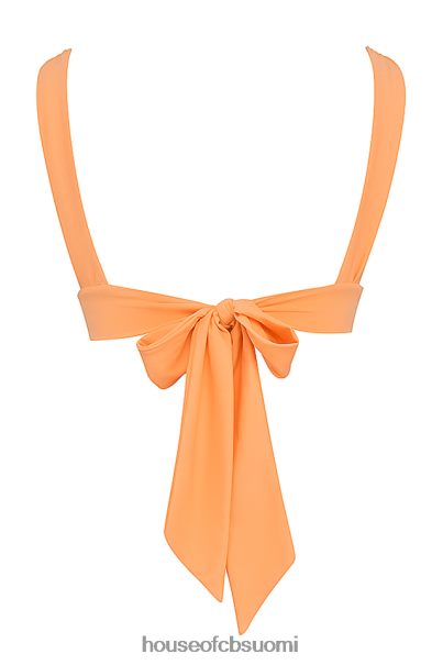 House of CB seychellien vaalean oranssi solmittava bikinipaita Z000Z1166 vaatetus