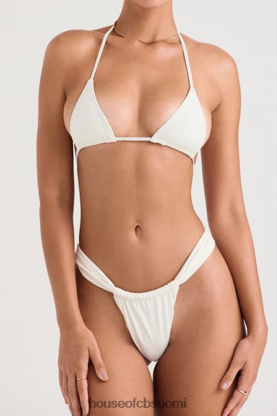 House of CB tropez ivory riimukauluksella oleva bikinipaita Z000Z1211 vaatetus