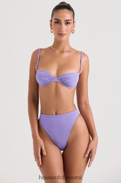 House of CB mykonos violetti korkeavyötäröinen bikinihousu Z000Z1235 vaatetus