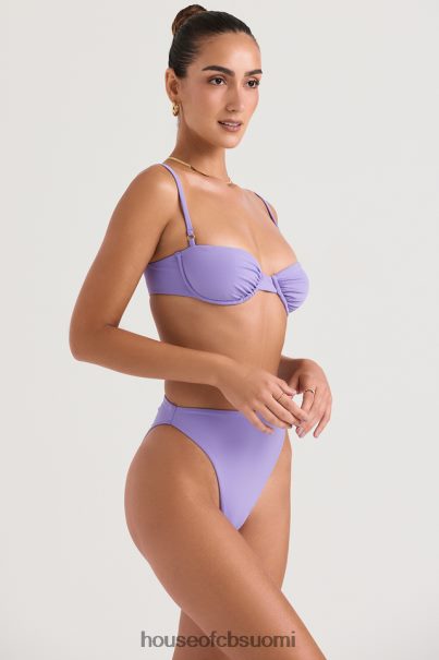 House of CB mykonos violetti korkeavyötäröinen bikinihousu Z000Z1235 vaatetus