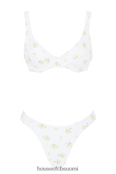 House of CB mariposa norsunluun kukkakuvioiset bikinit Z000Z1239 vaatetus