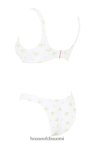 House of CB mariposa norsunluun kukkakuvioiset bikinit Z000Z1239 vaatetus