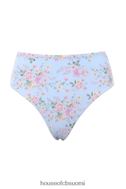 House of CB perdita sininen kukkaprintti shirred bikinit Z000Z1246 vaatetus